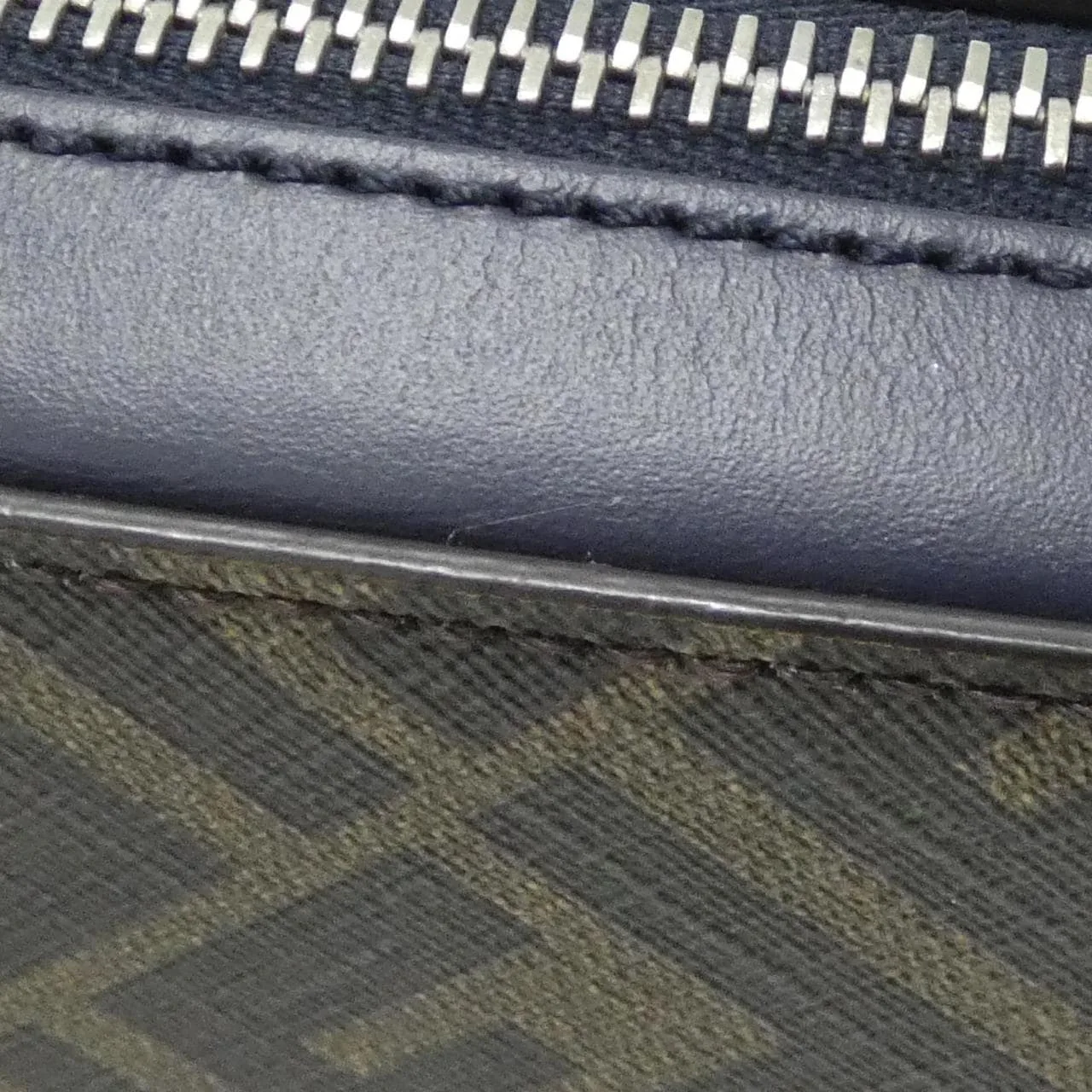 FENDI 7M0357 AFF2 Shoulder Canvas 黑色 帆布 中古品A - 縮圖 5