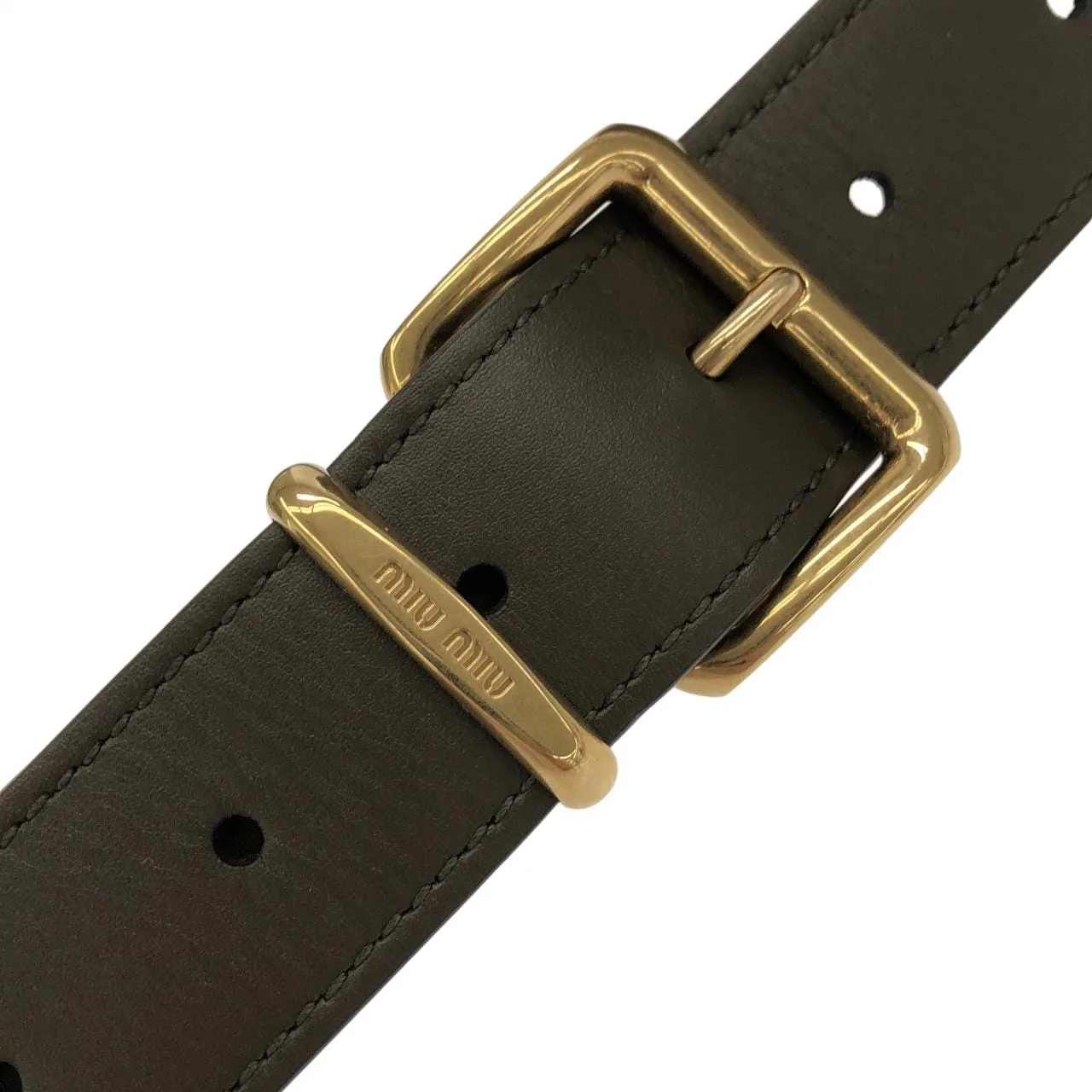 MIU MIU 5BB117 手提包 黑色 中古品A - 縮圖 6