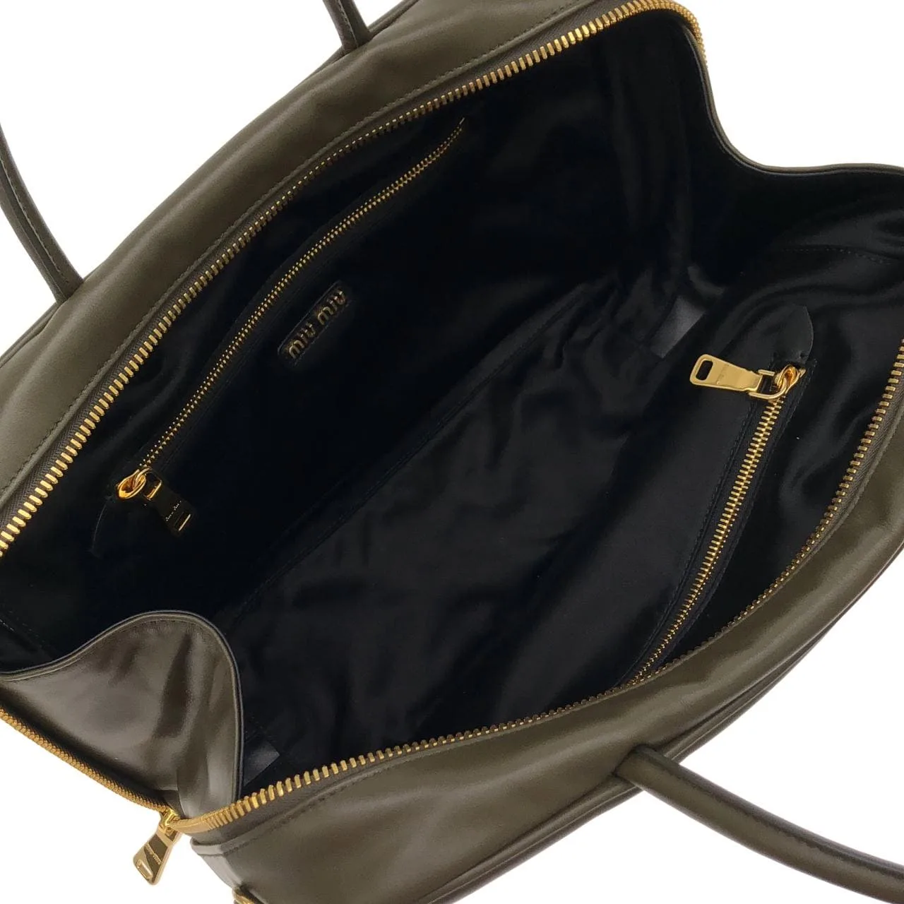 MIU MIU 5BB117 手提包 黑色 中古品A - 縮圖 7