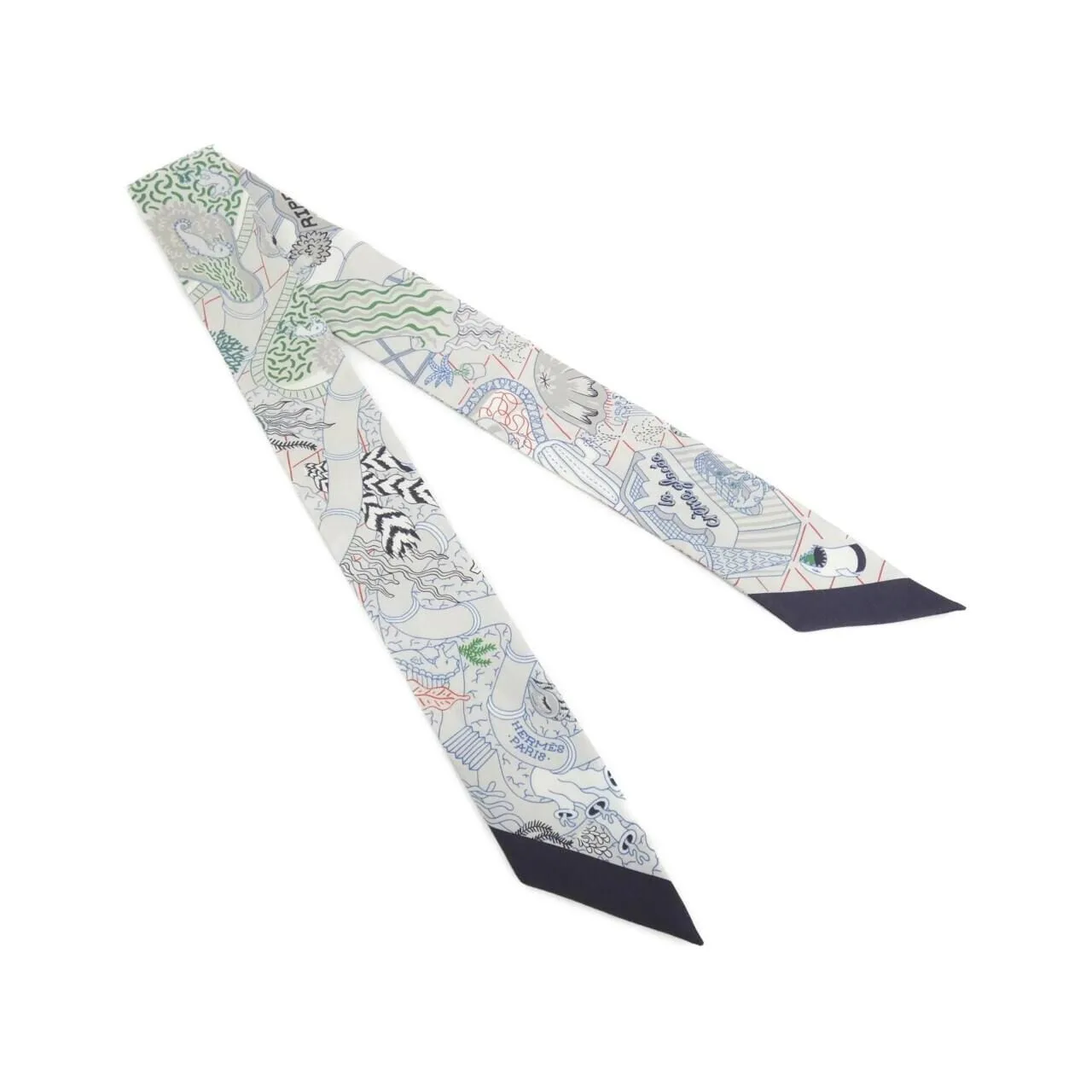HERMES 063806S Scarf Black