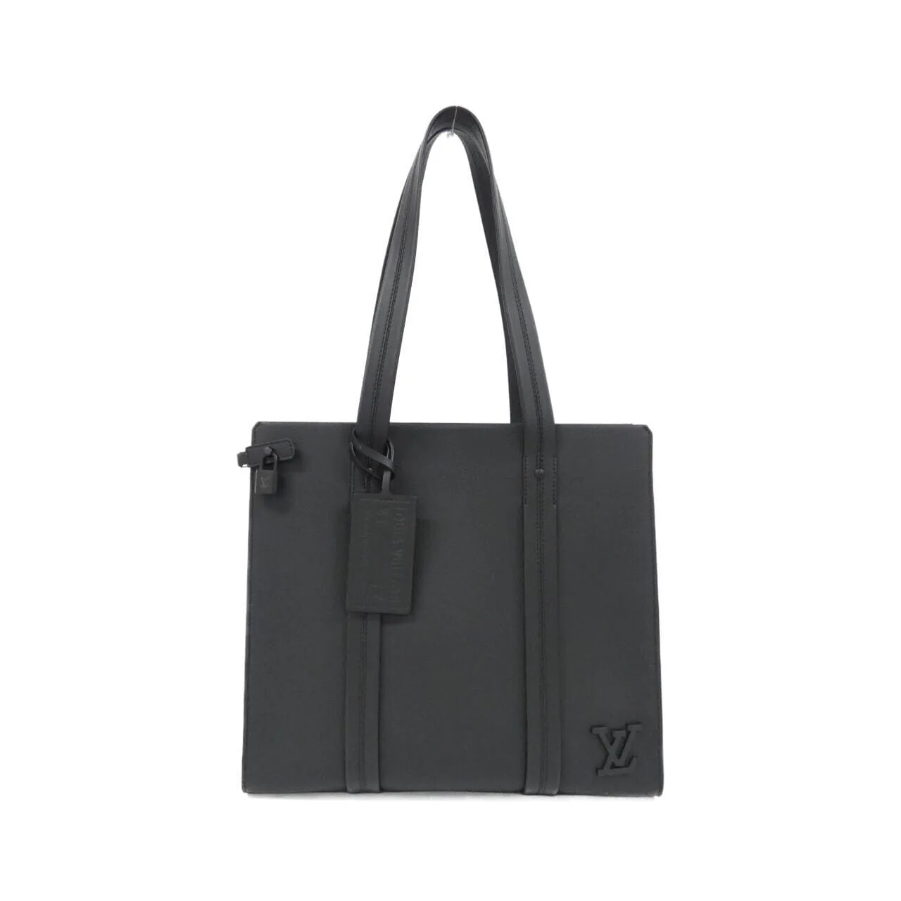 LOUIS VUITTON M57308 Tote Lambskin Black