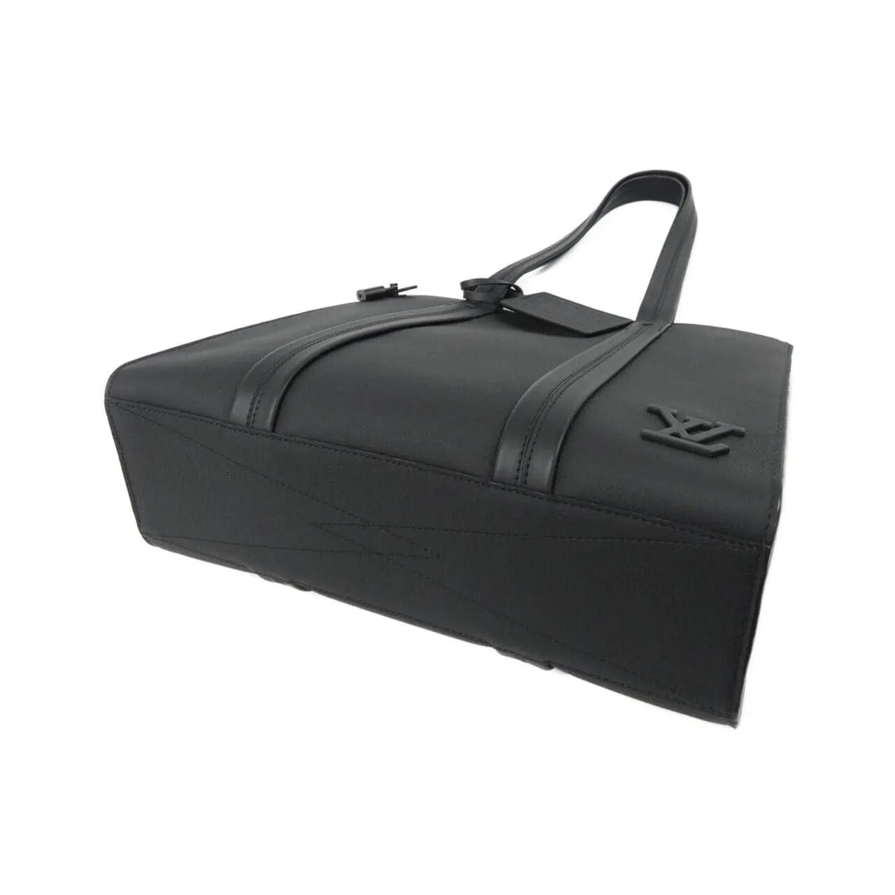 LOUIS VUITTON M57308 Tote Lambskin 黑色 羊皮 中古品A - 縮圖 3