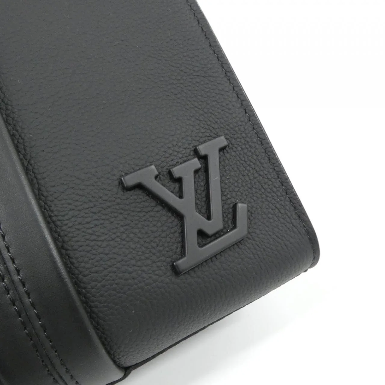 LOUIS VUITTON M57308 Tote Lambskin 黑色 羊皮 中古品A - 縮圖 5