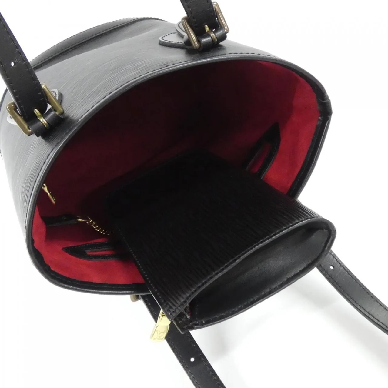 LOUIS VUITTON M58992 Shoulder Epi 黑色 Epi 中古品A - 縮圖 7