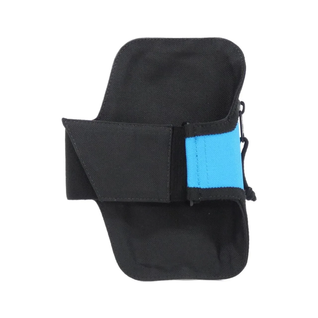 BALENCIAGA 655947 2JMM7 Wallet Nylon 黑色 尼龍 中古品A - 縮圖 2