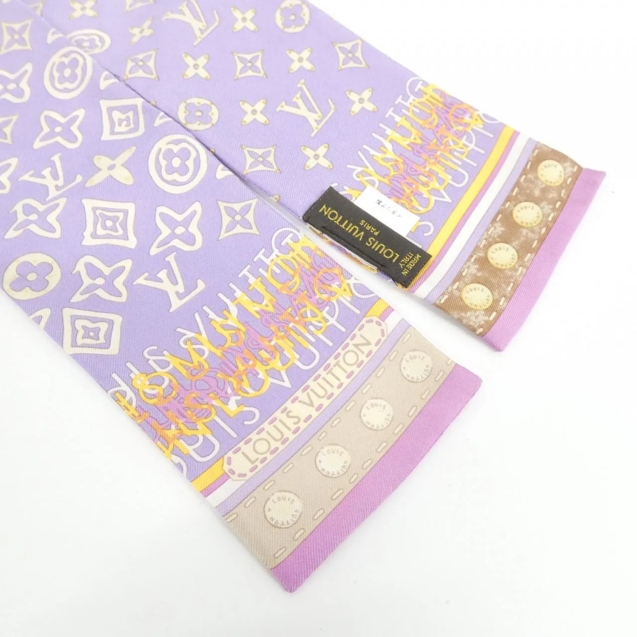 LOUIS VUITTON M74871 Scarf Monogram Black Monogram Rank A - Thumbnail 2