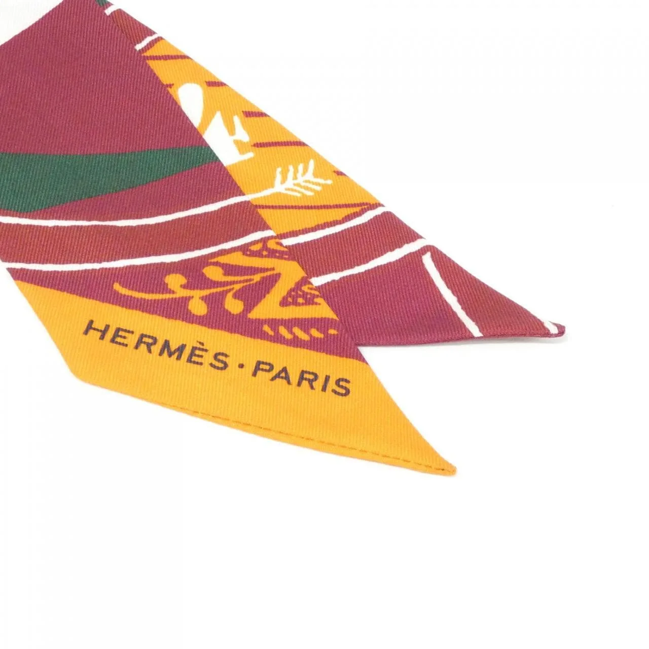 HERMES 063229S Scarf Orange Rank A - Thumbnail 2