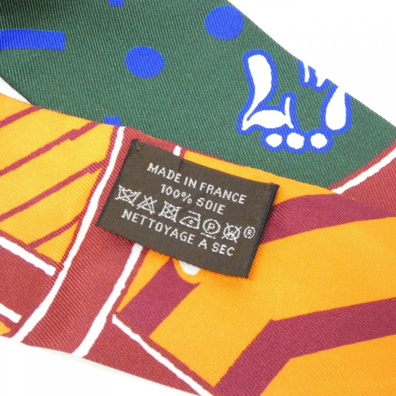 HERMES 063229S Scarf Orange Rank A - Thumbnail 3