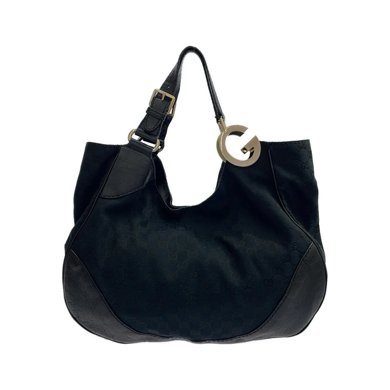 GUCCI 203504 FTAQG 肩背包 帆布 Black