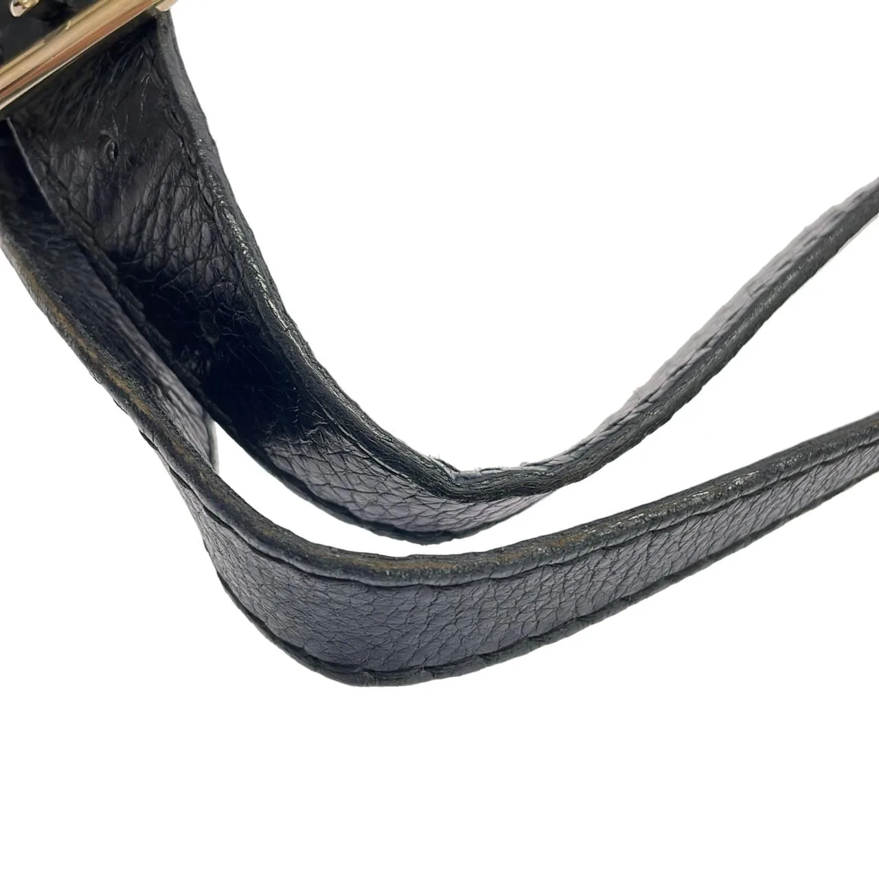 GUCCI 203504 FTAQG 肩背包 帆布 黑色 帆布 中古品A - 縮圖 7