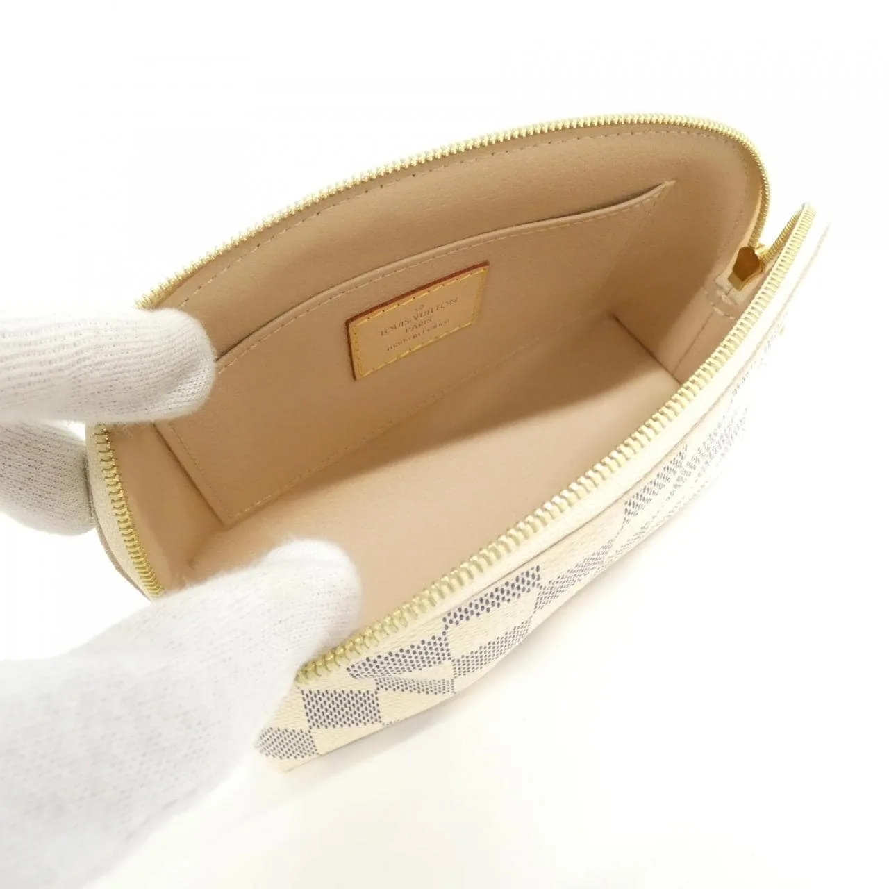 LOUIS VUITTON Pochette N60024 Pouch Damier Black Damier Rank A - Thumbnail 3