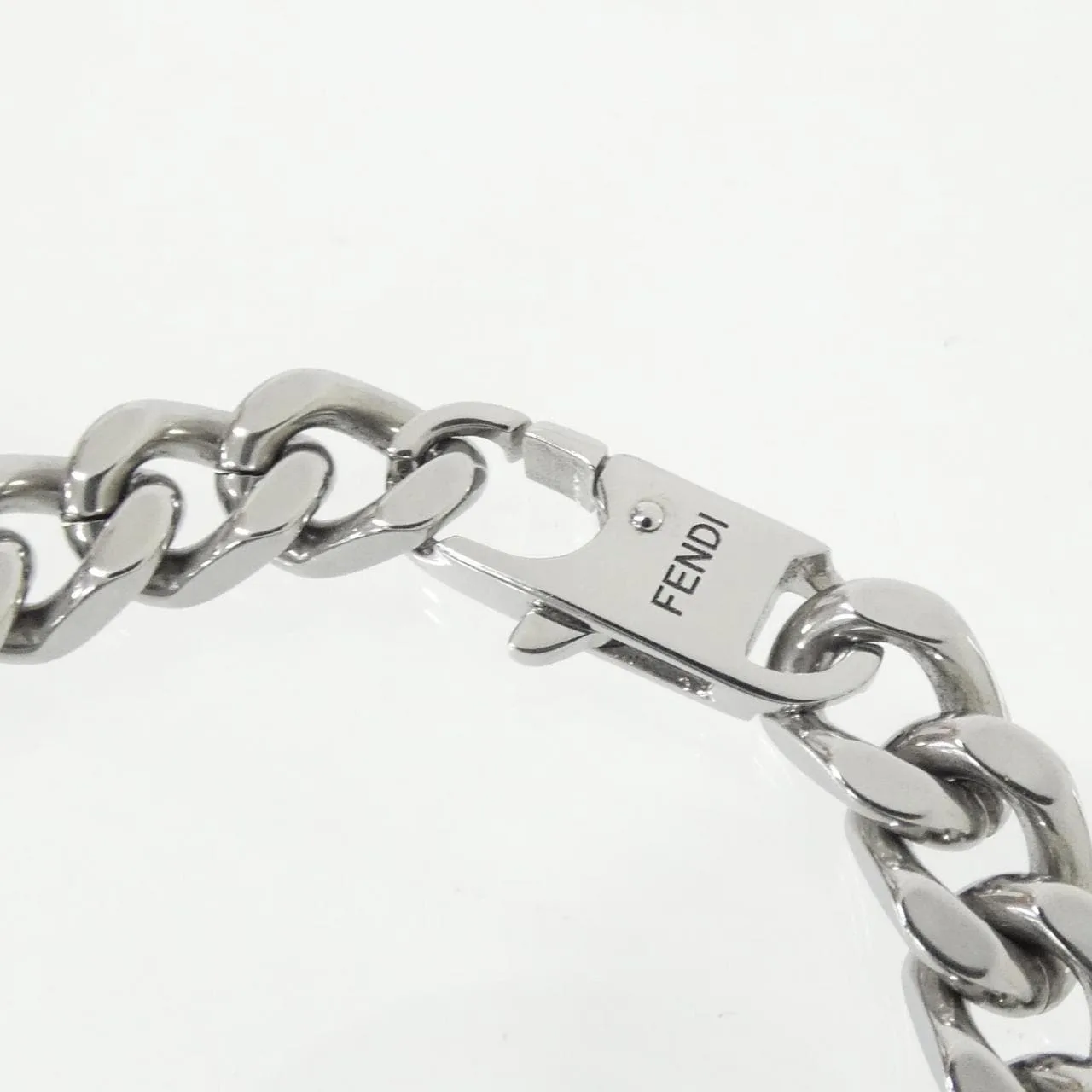 FENDI 7AJ539 AV8M Accessories 黑色 中古品A - 縮圖 3