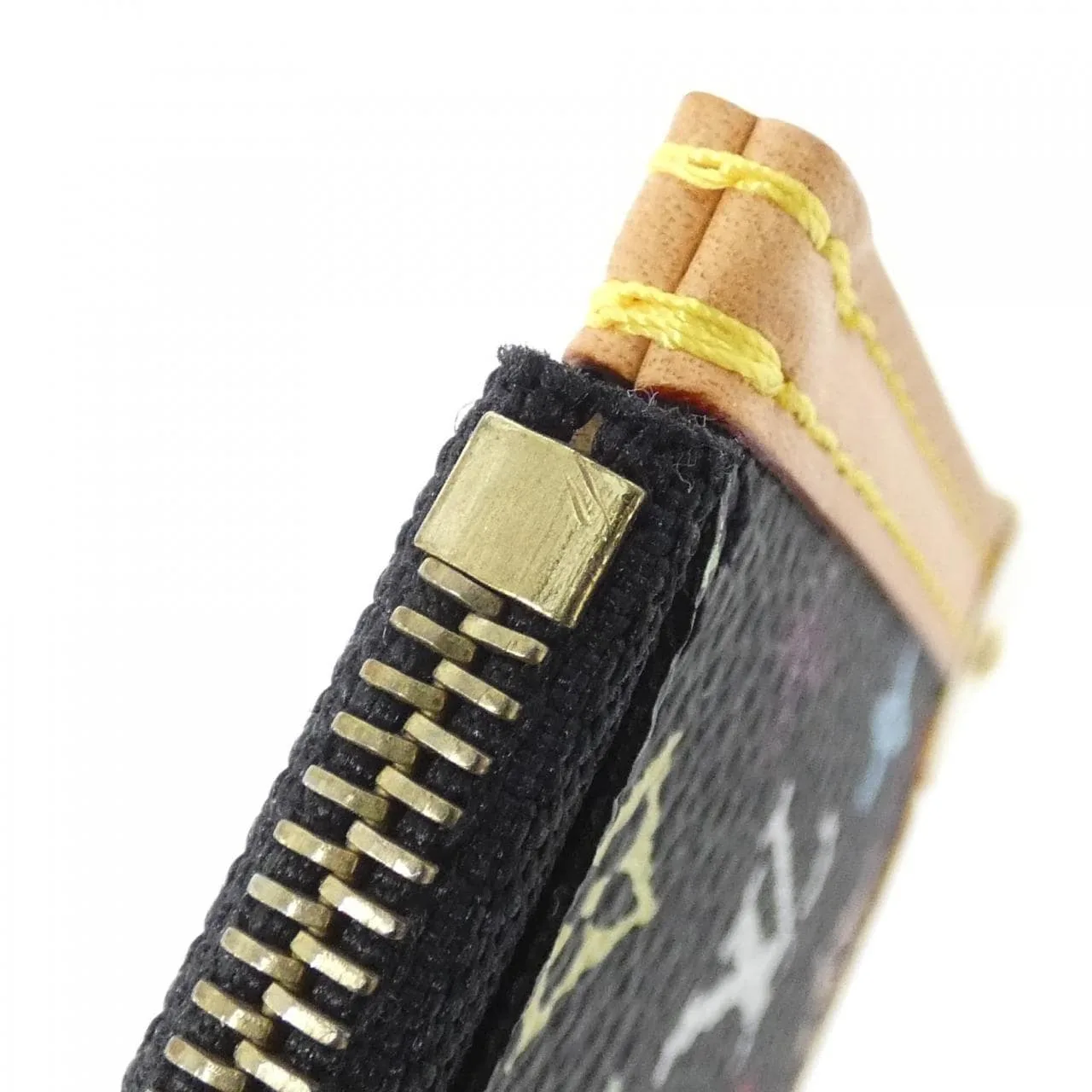 LOUIS VUITTON Pochette M92654 Coin Case Canvas Multicolor Canvas Rank A - Thumbnail 2