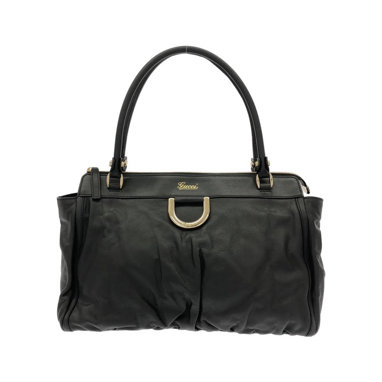 GUCCI 189831 手提包 皮革 Black
