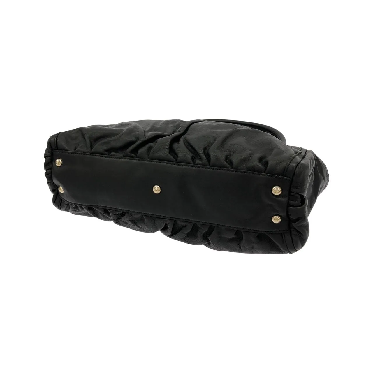 GUCCI 189831 手提包 皮革 黑色 皮革 中古品A - 縮圖 3