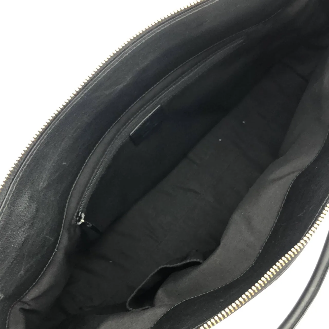GUCCI 189831 手提包 皮革 黑色 皮革 中古品A - 縮圖 6