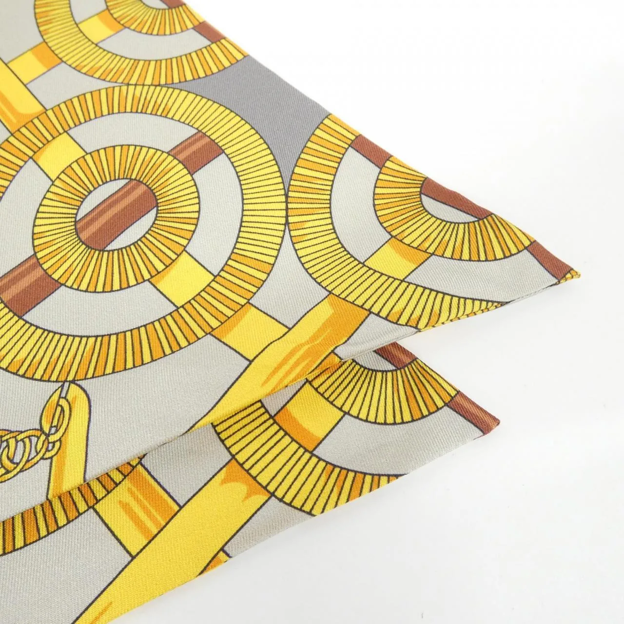 HERMES Scarf Black Rank A - Thumbnail 2
