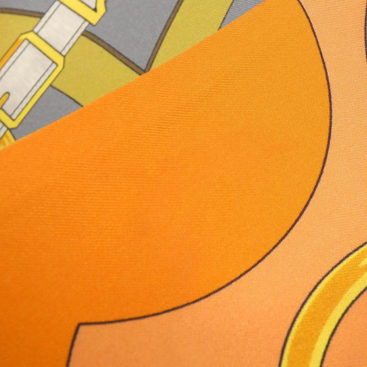 HERMES Scarf Black Rank A - Thumbnail 4