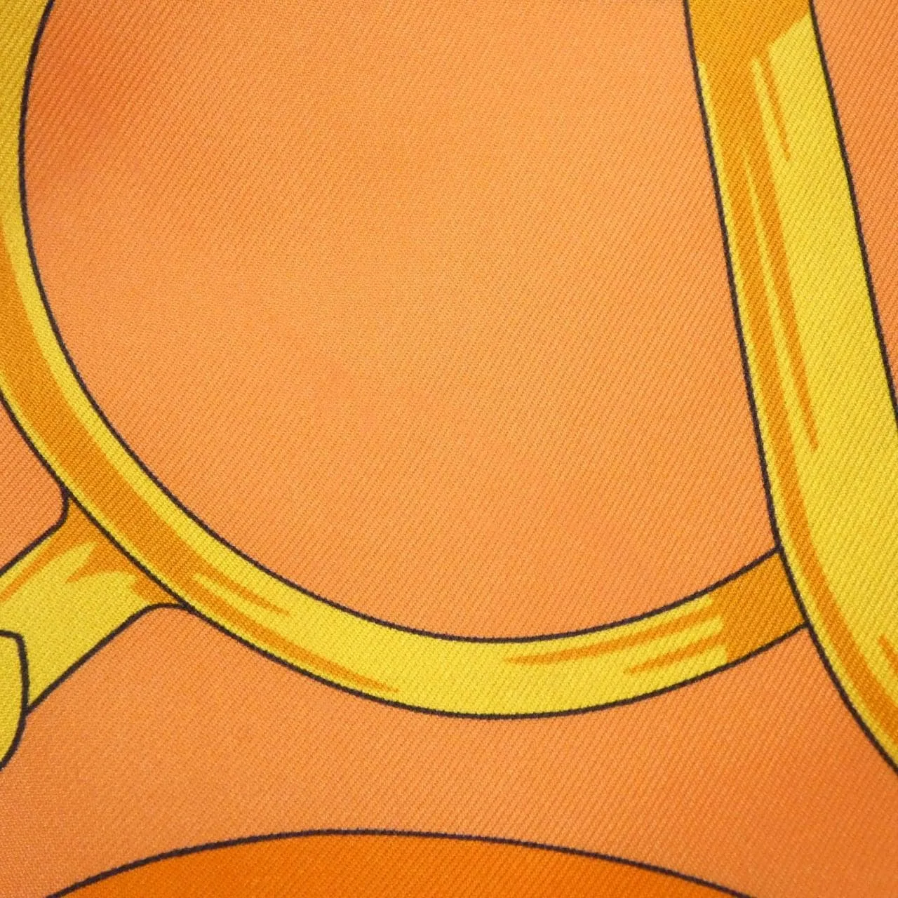 HERMES Scarf Black Rank A - Thumbnail 5