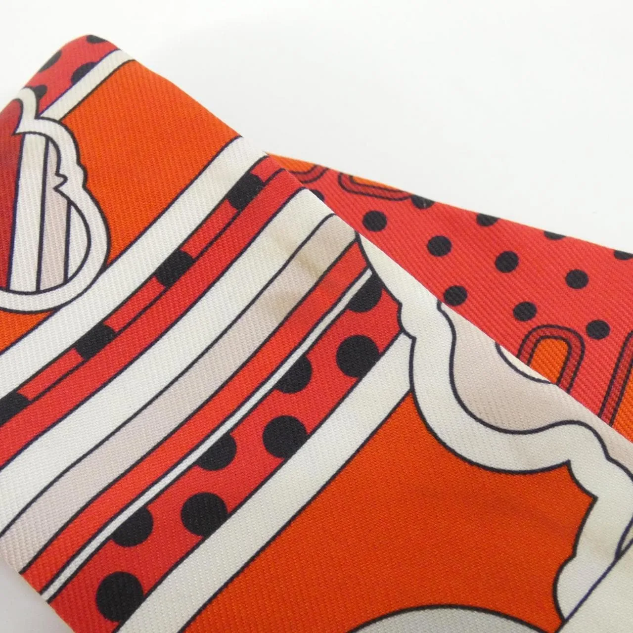 HERMES 063331S Scarf Black Rank A - Thumbnail 4