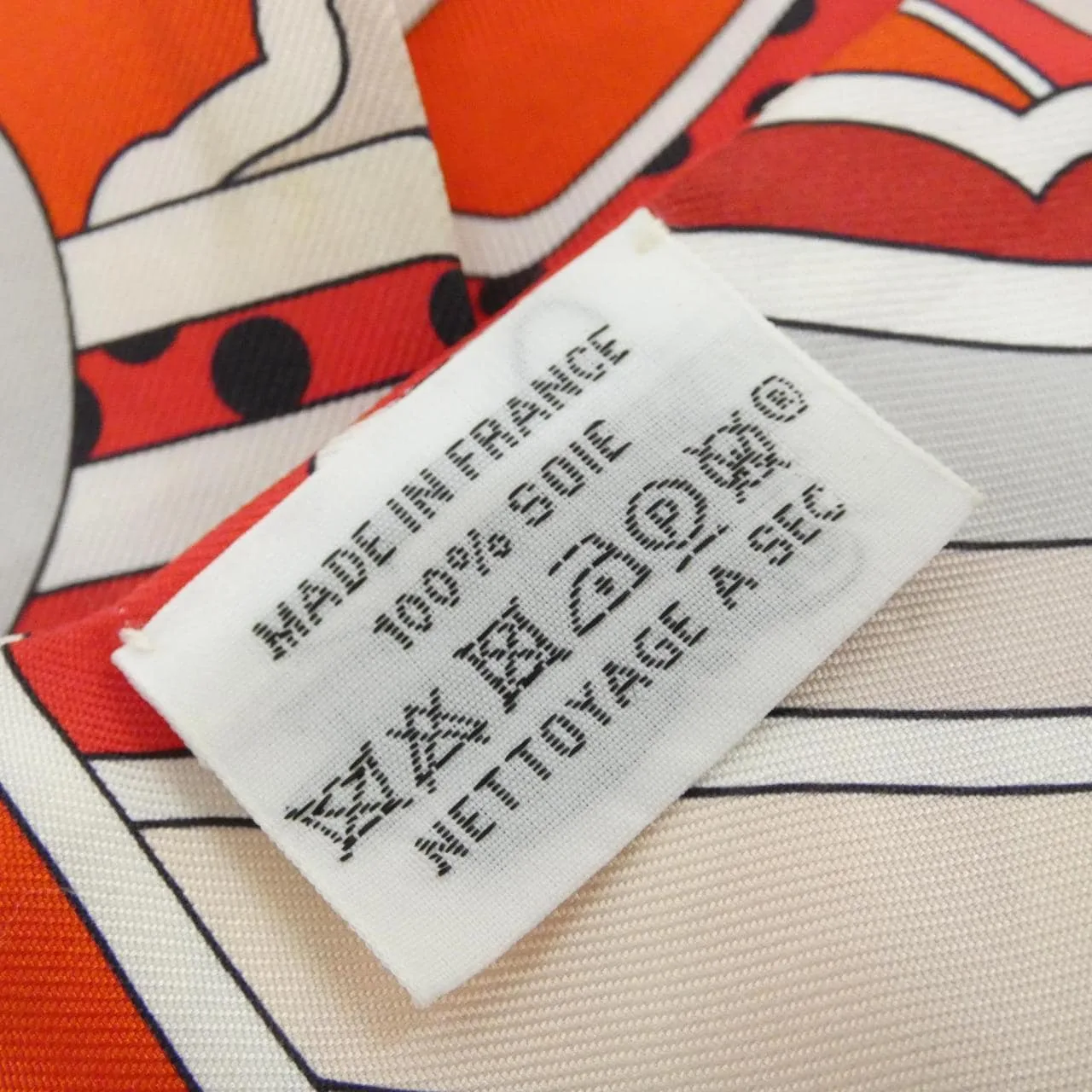 HERMES 063331S Scarf Black Rank A - Thumbnail 5
