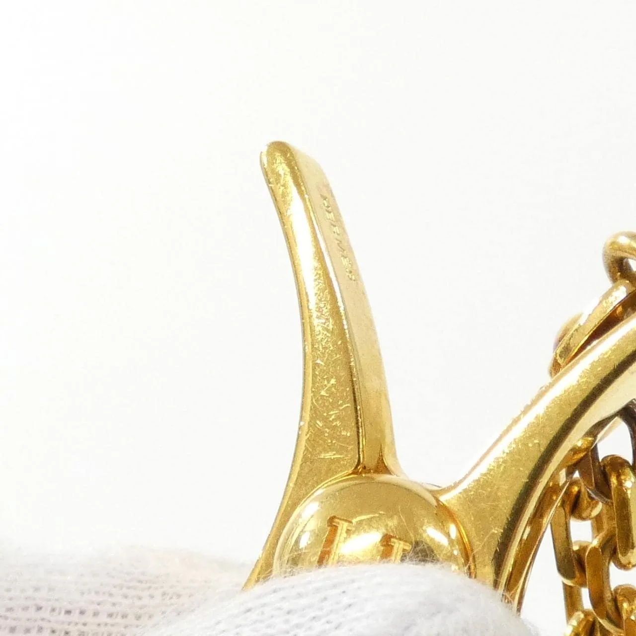 HERMES 000833G Wallet Gold Rank A - Thumbnail 3