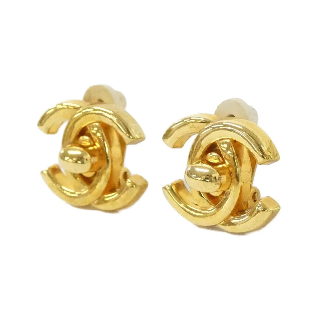 CHANEL 05804 Accessories Gold Rank A - Thumbnail 2
