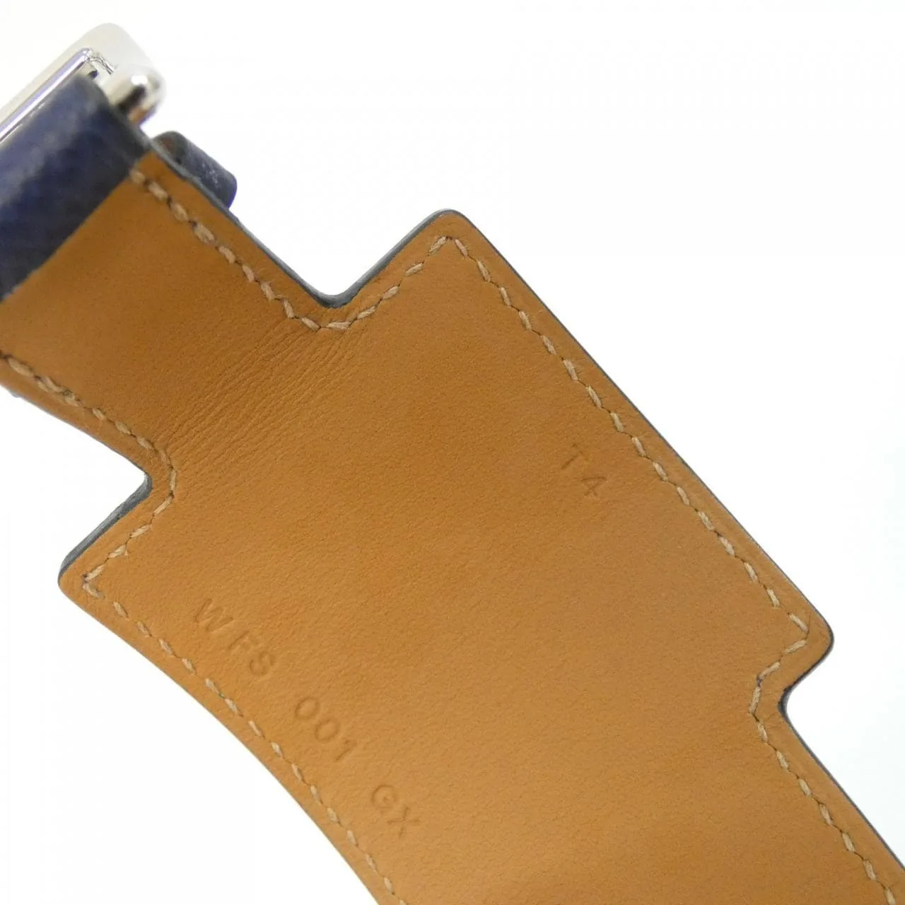 HERMES 500233FK Accessories Epsom Navy Epsom Leather Rank A - Thumbnail 6