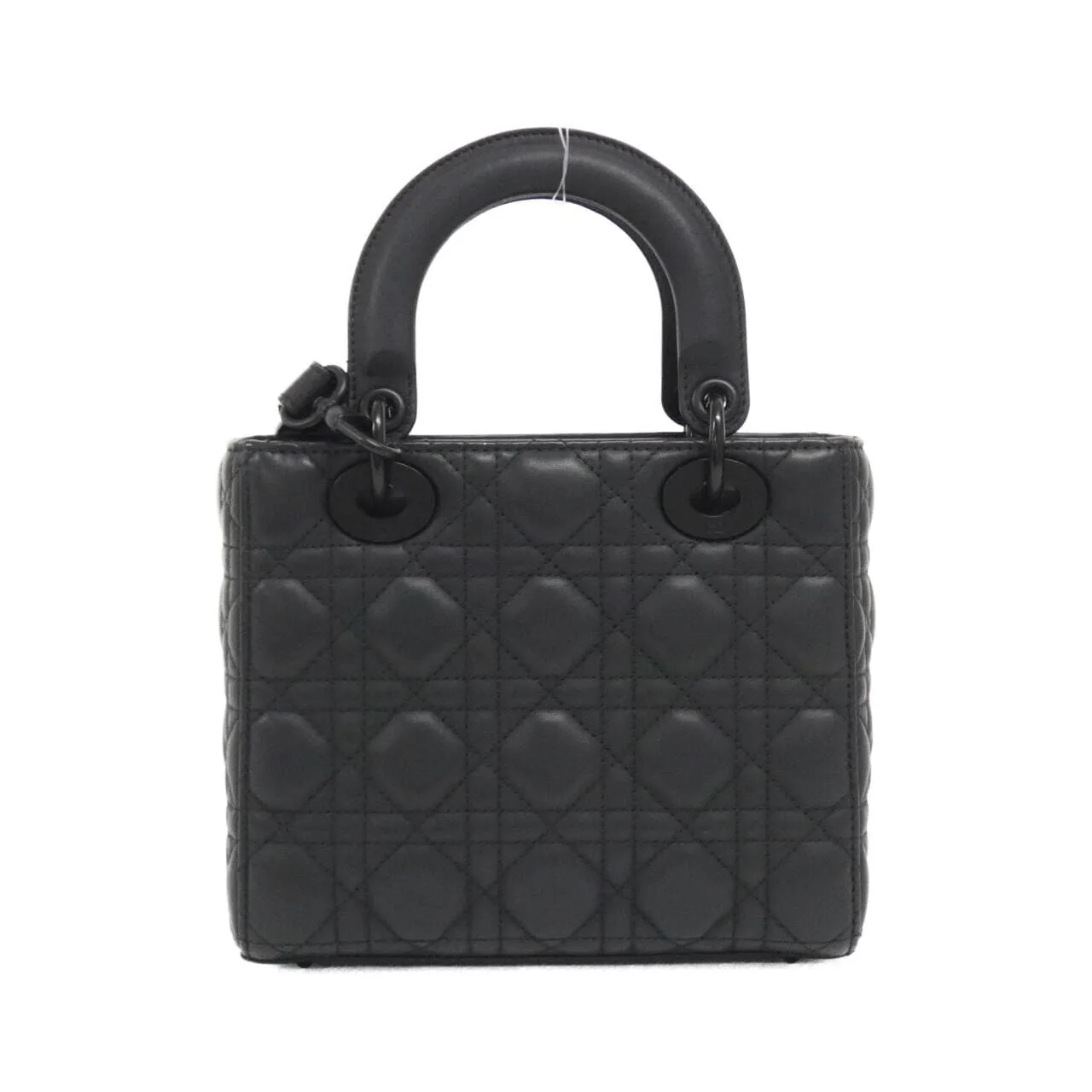 DIOR Lady Dior M0538SLOI Handbag Black Rank A - Thumbnail 2