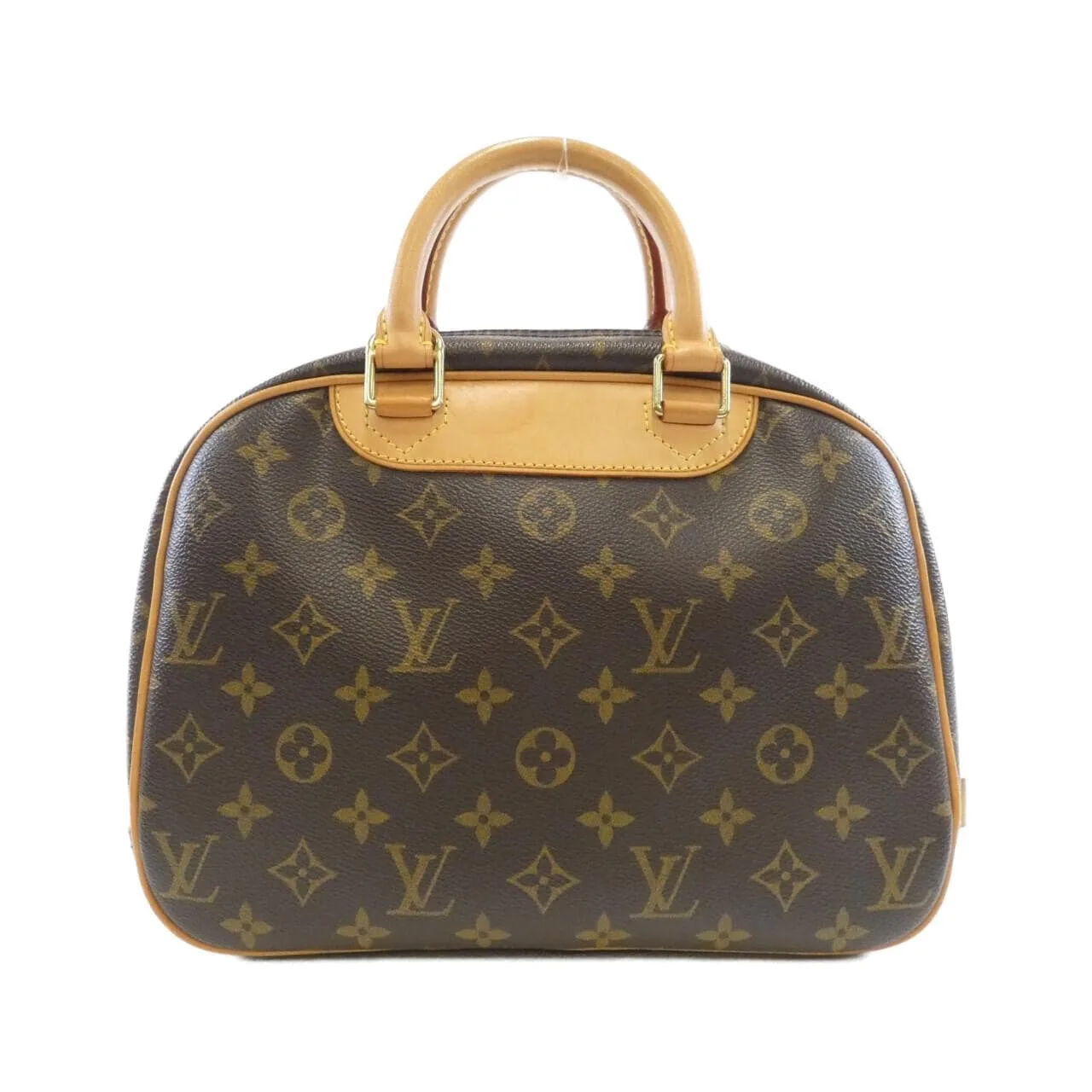 LOUIS VUITTON M42228 Handbag Monogram 黑色 Monogram 中古品A - 縮圖 2
