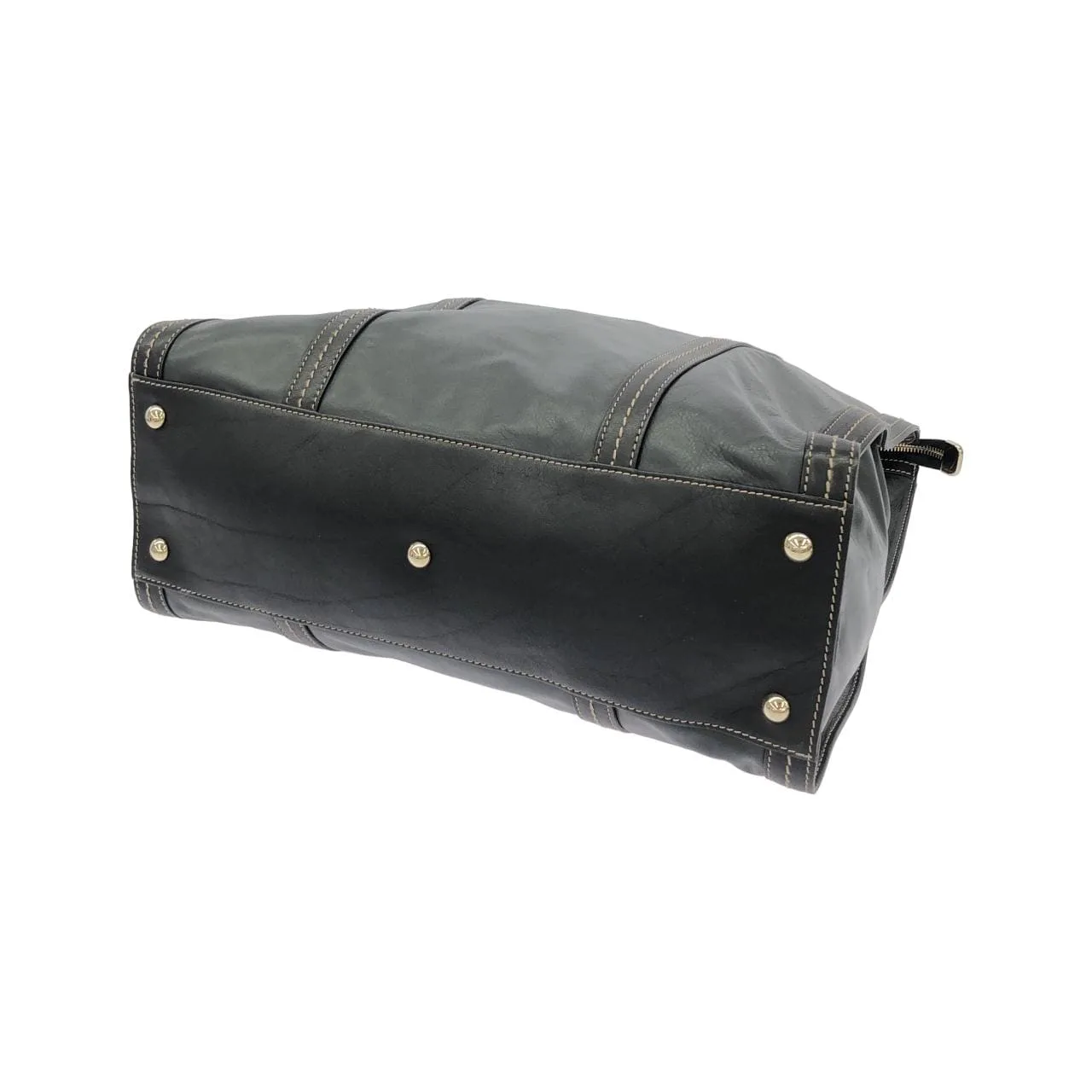GUCCI 181491 手提包 皮革 黑色 皮革 中古品A - 縮圖 3