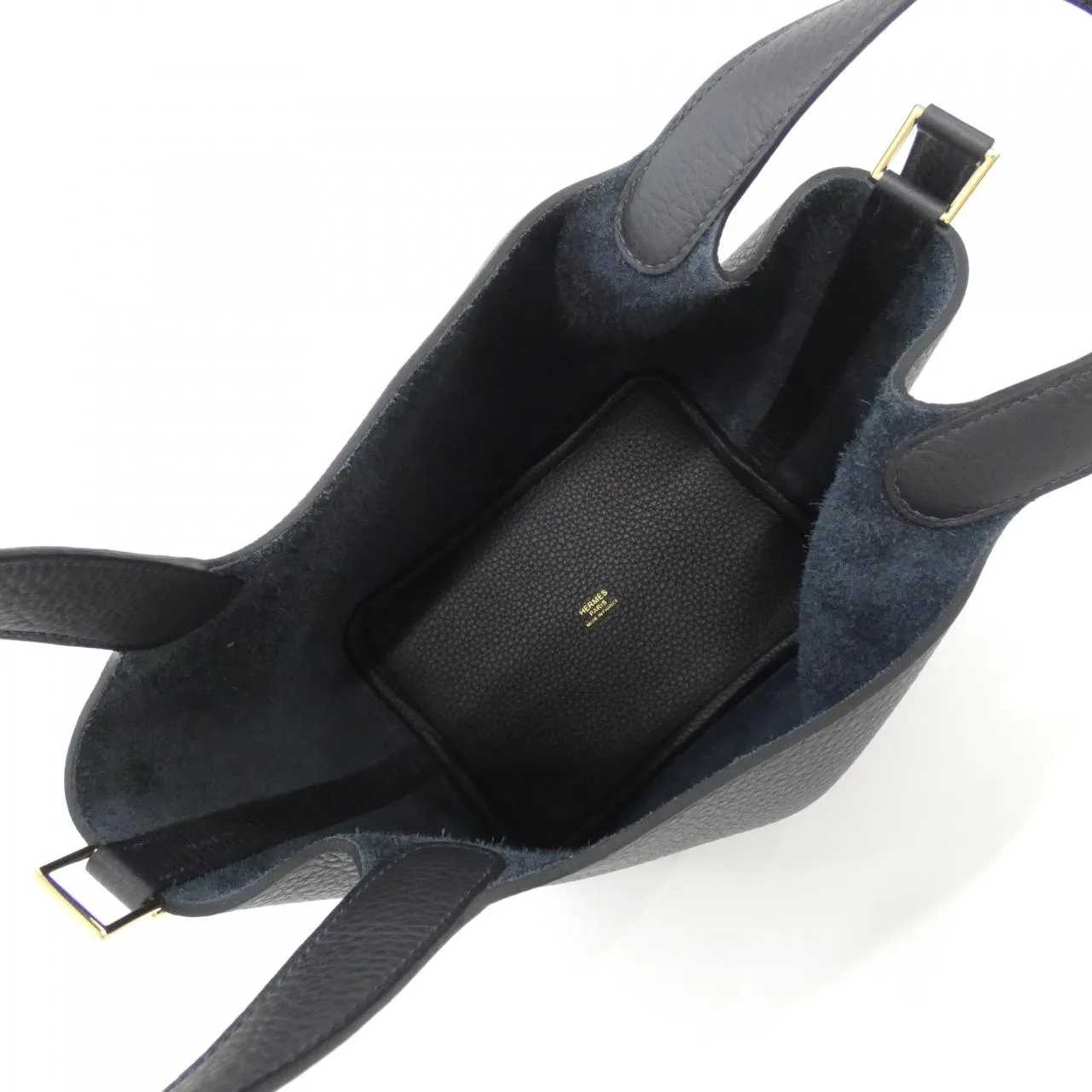 HERMES Picotin 056289CC Handbag Clemence Clemence Leather Unused - Thumbnail 5