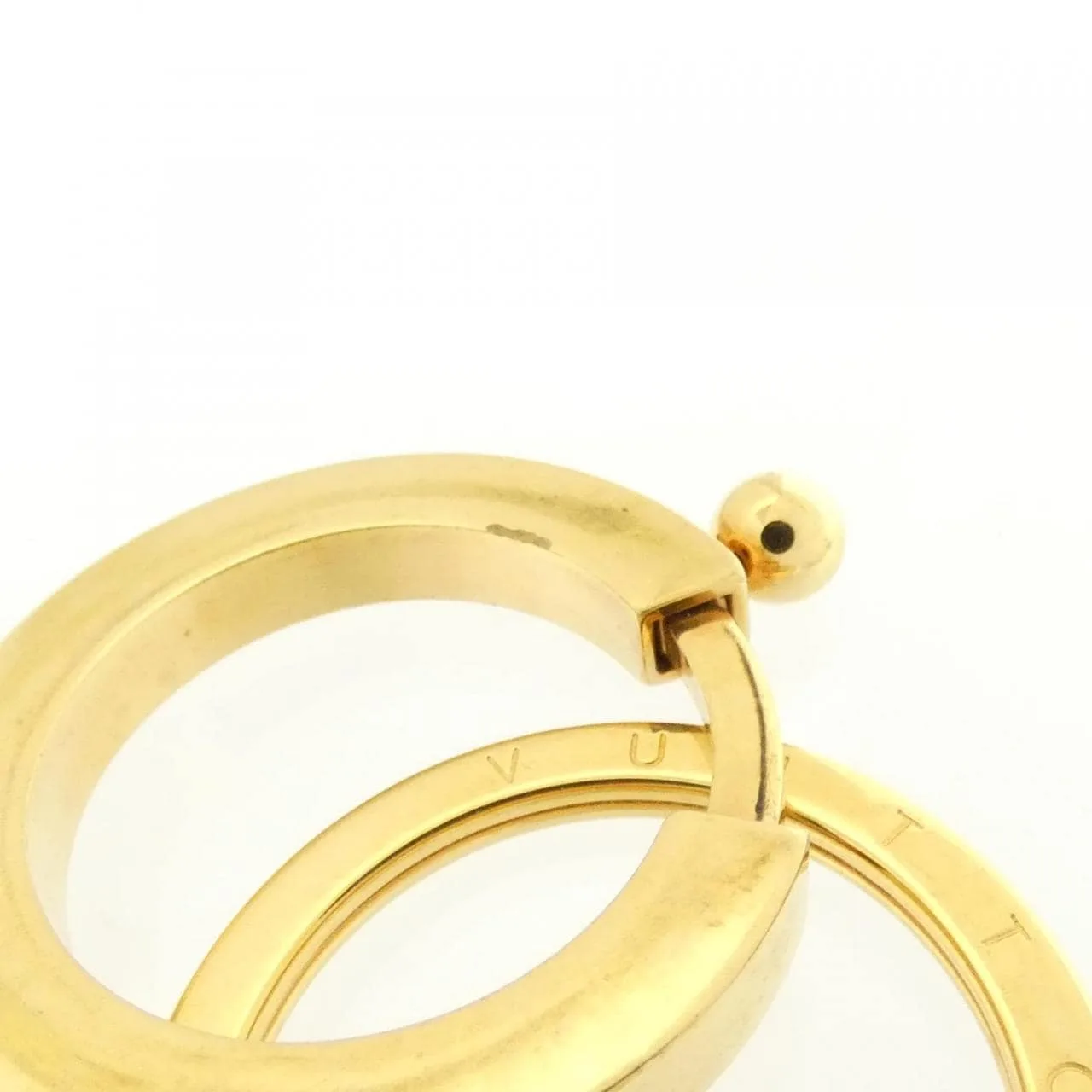 LOUIS VUITTON M65997 Key Case 金色 中古品A - 縮圖 5