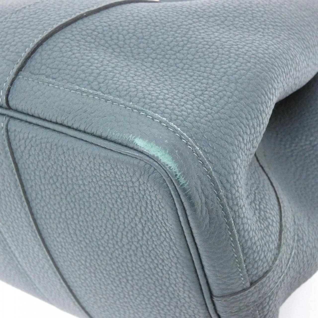 HERMES Garden Party 051559CK Tote Black Rank B - Thumbnail 3