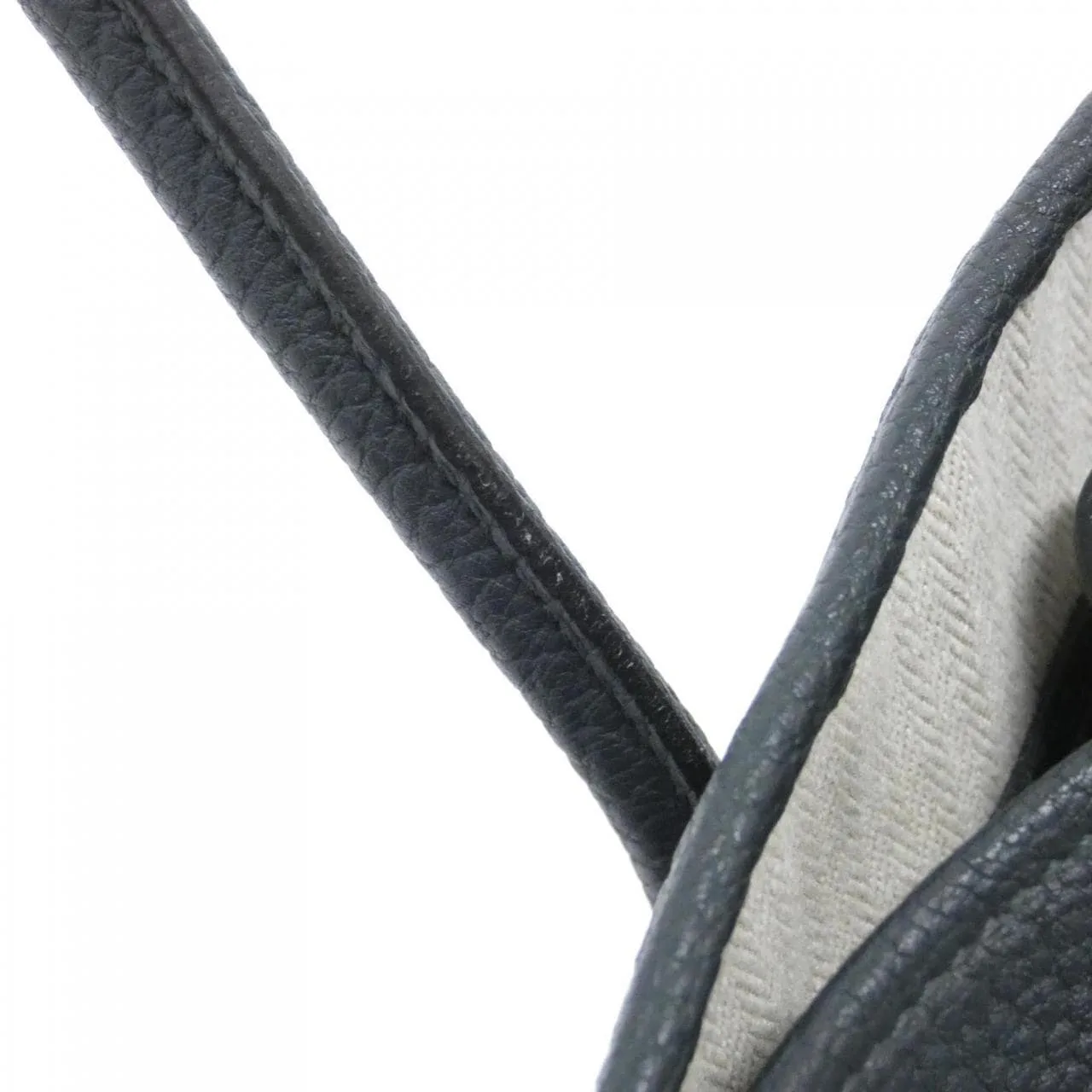 HERMES Garden Party 051559CK Tote Black Rank B - Thumbnail 6