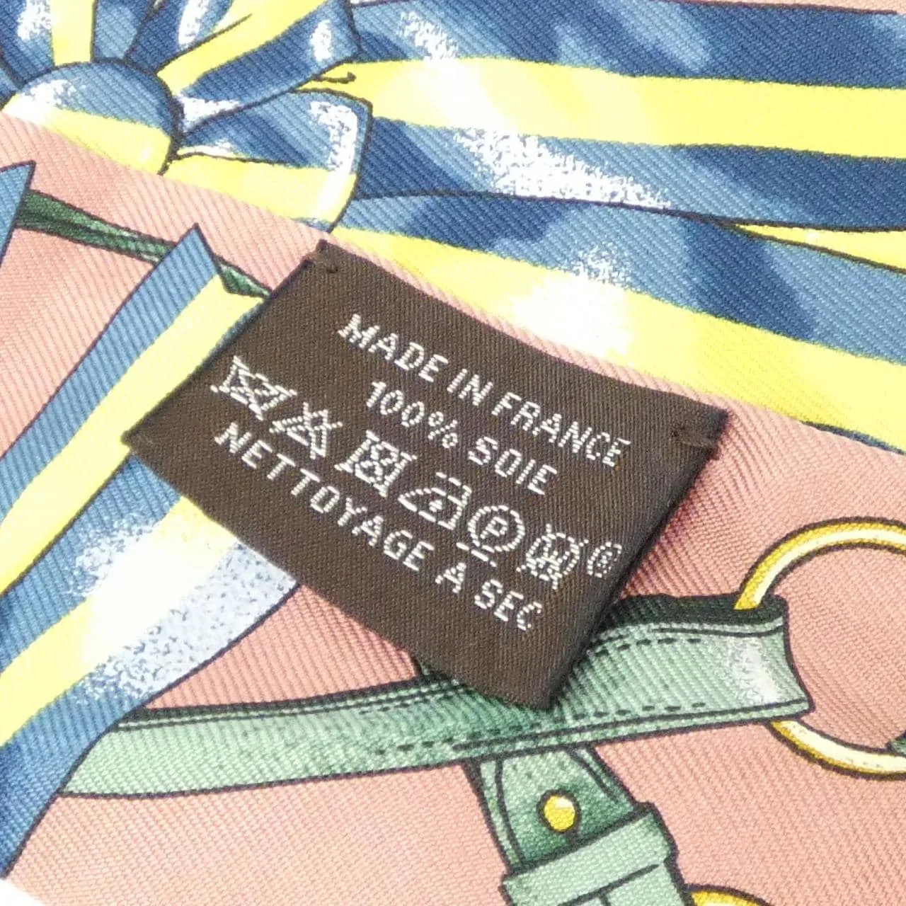 HERMES 061526S Scarf Black Rank A - Thumbnail 4