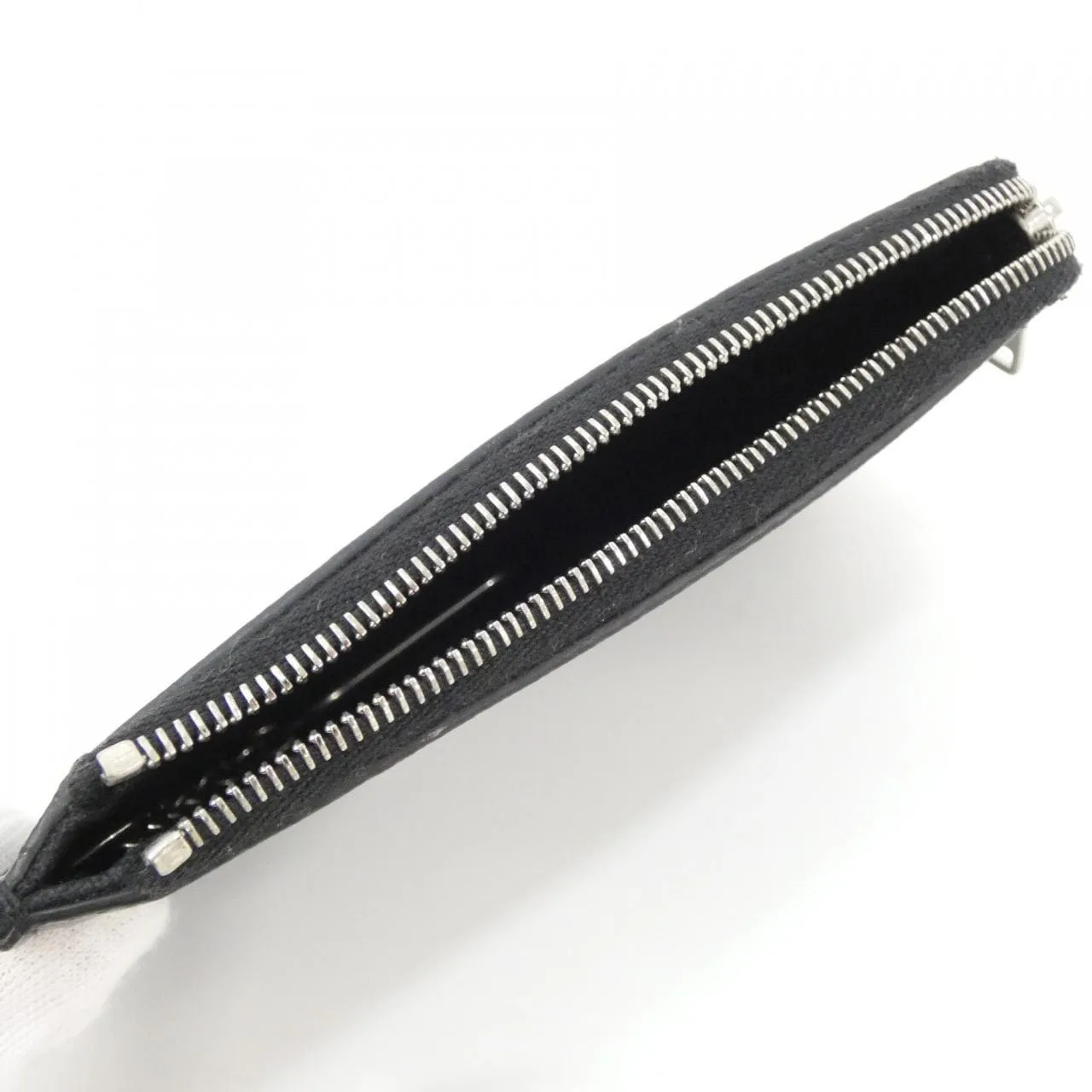 CELINE 10B772DTN Coin Case Canvas Black Canvas Rank A - Thumbnail 4