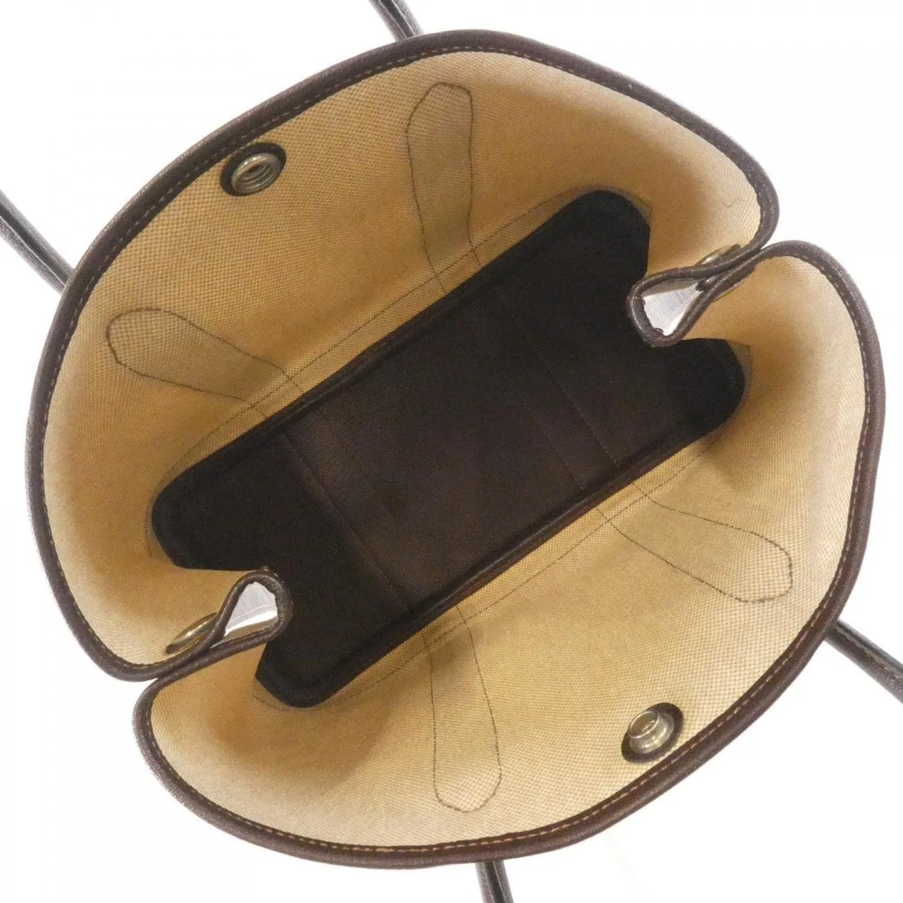 HERMES Garden Party 051550CK Tote Brown Rank B - Thumbnail 6