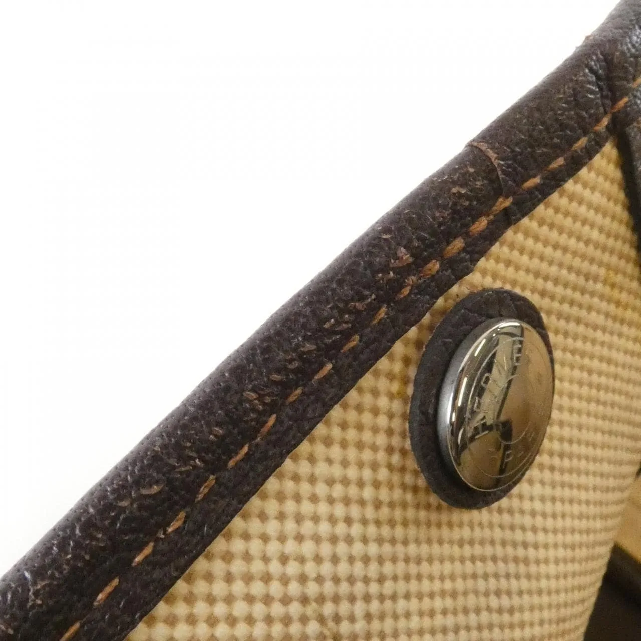 HERMES Garden Party 051550CK Tote Brown Rank B - Thumbnail 7