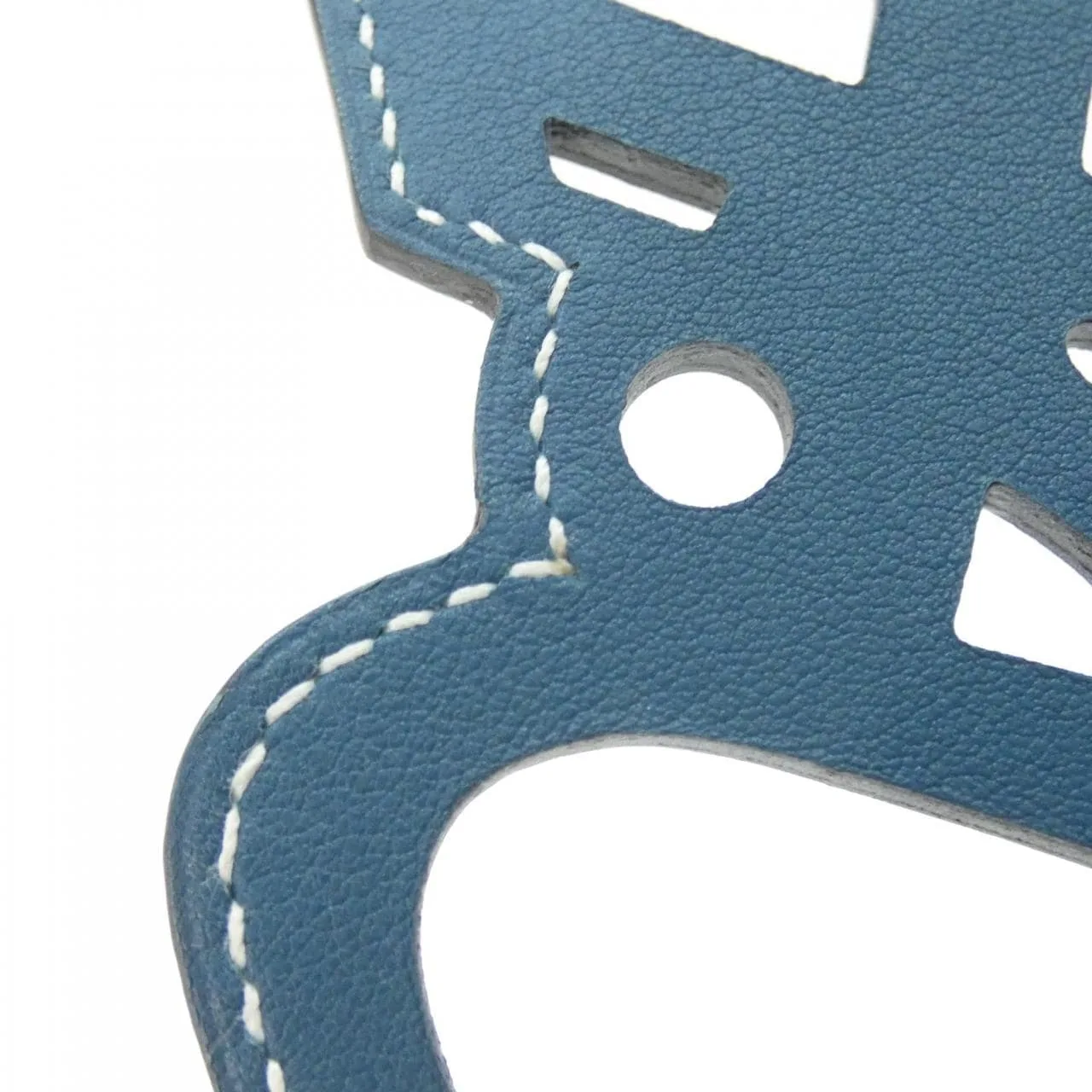 HERMES 067303CA Wallet Swift Blue Swift Leather Rank A - Thumbnail 4