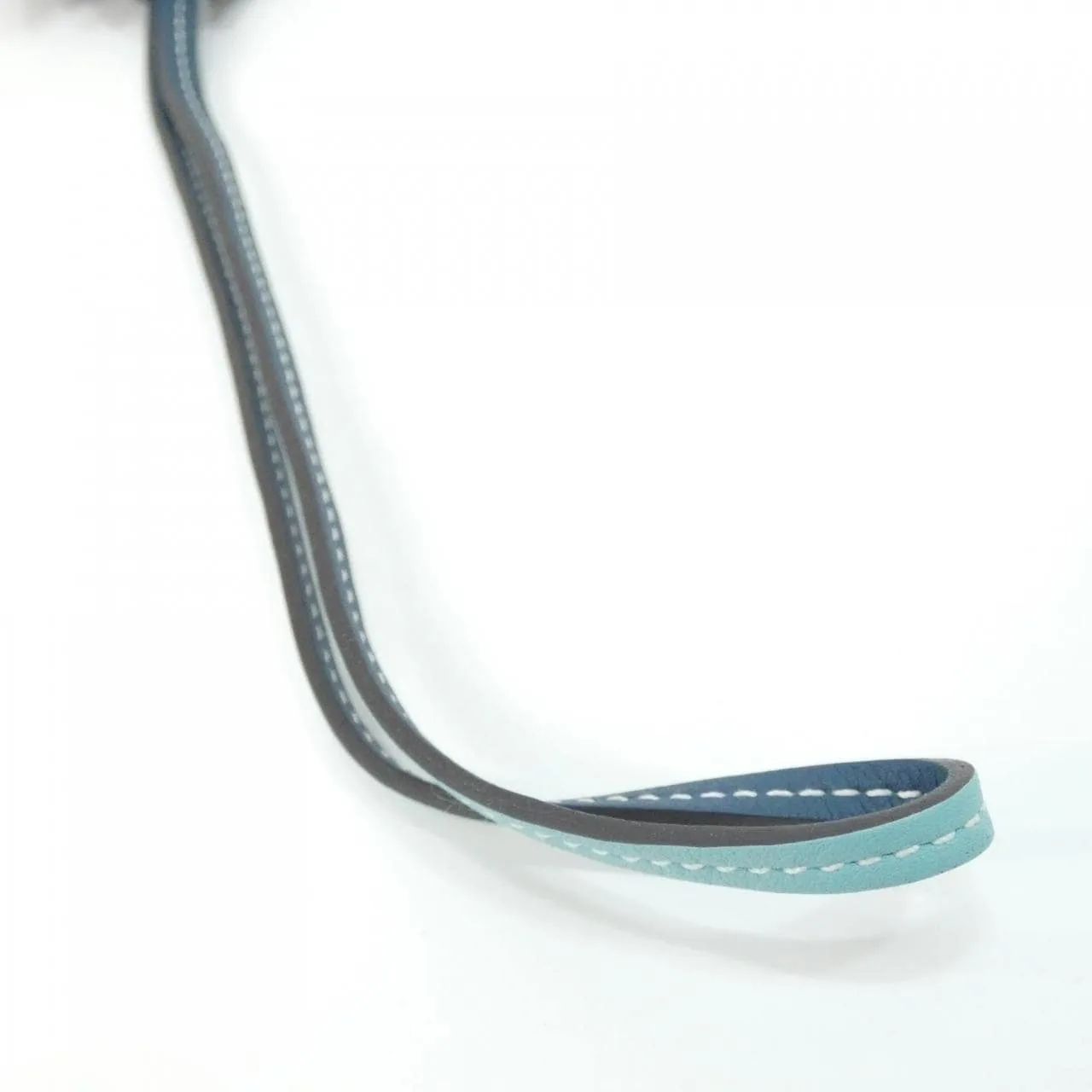 HERMES 067303CA Wallet Swift Blue Swift Leather Rank A - Thumbnail 5