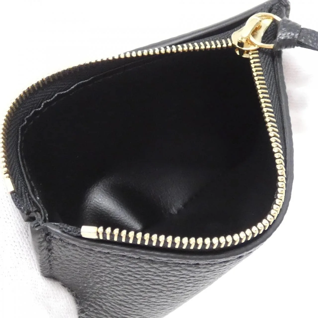 LOUIS VUITTON M80968 Wallet Monogram 黑色 Monogram 中古品A - 縮圖 6