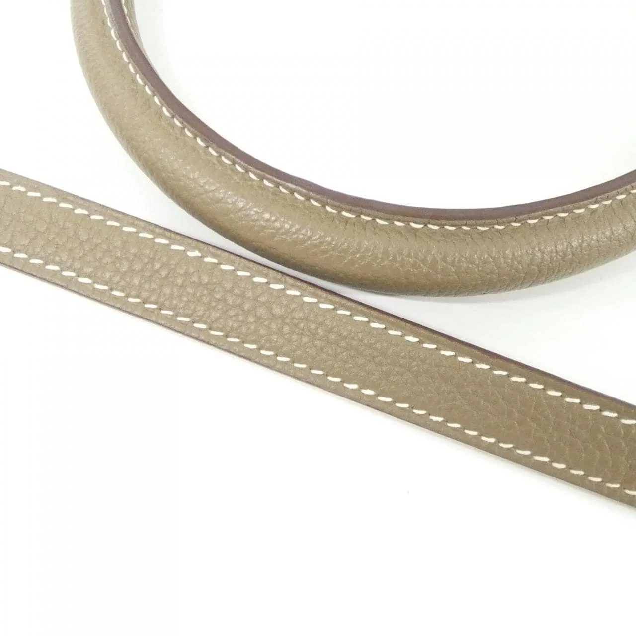 HERMES Kelly 027630CC Handbag Togo Etoupe Togo Leather Rank A - Thumbnail 9