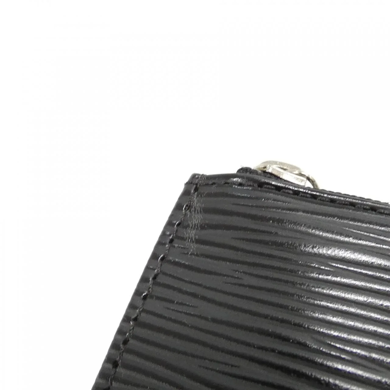 LOUIS VUITTON Pochette M63802 Coin Case Epi 黑色 Epi 中古品A - 縮圖 5