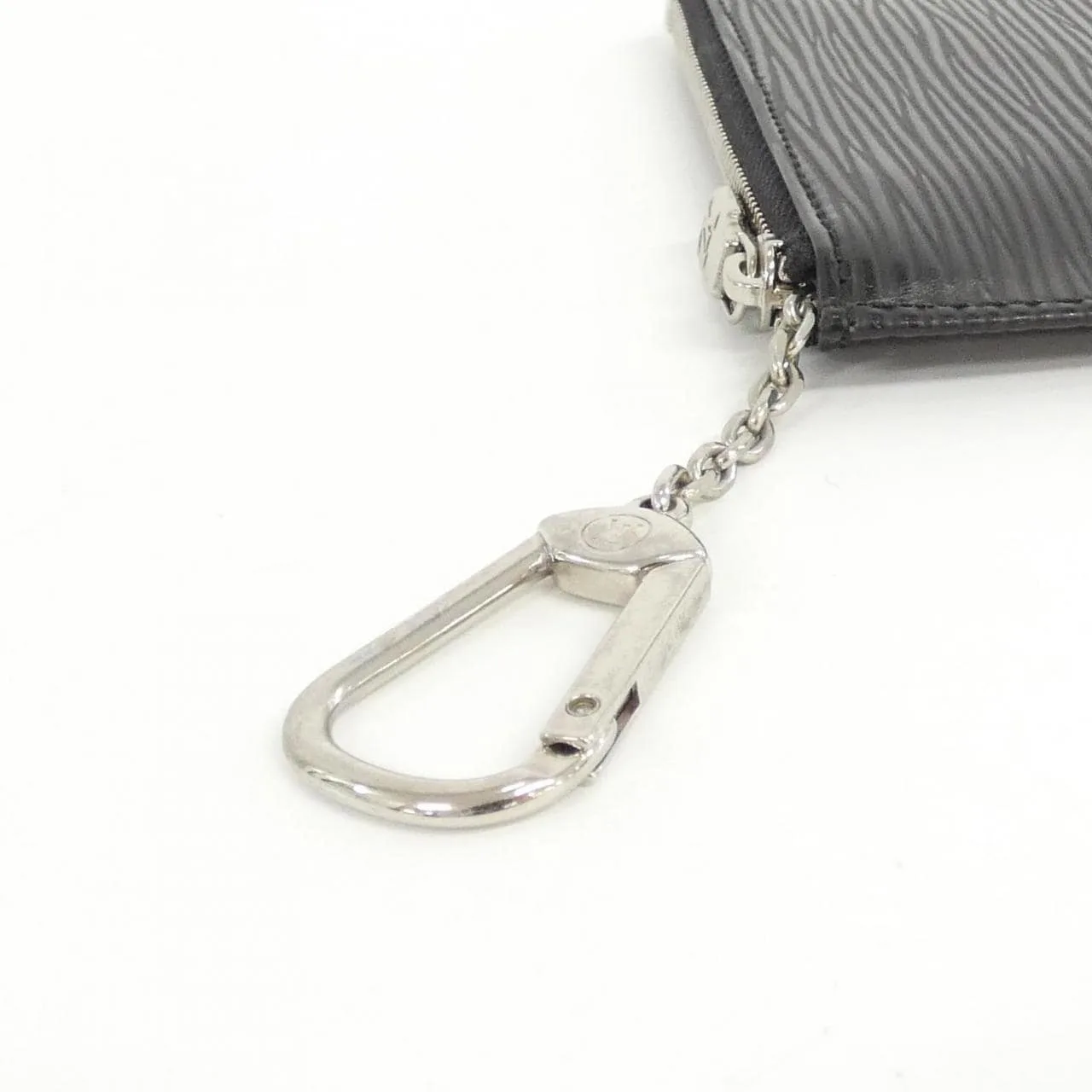 LOUIS VUITTON Pochette M63802 Coin Case Epi 黑色 Epi 中古品A - 縮圖 6