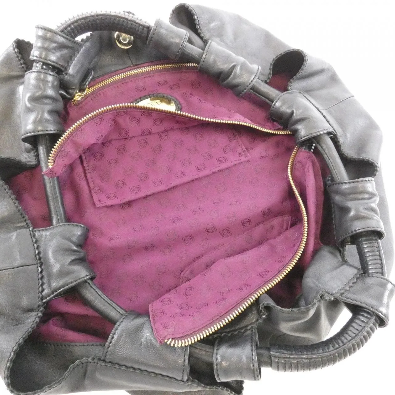 LOEWE 315 82 B51 Handbag Black Rank A - Thumbnail 8