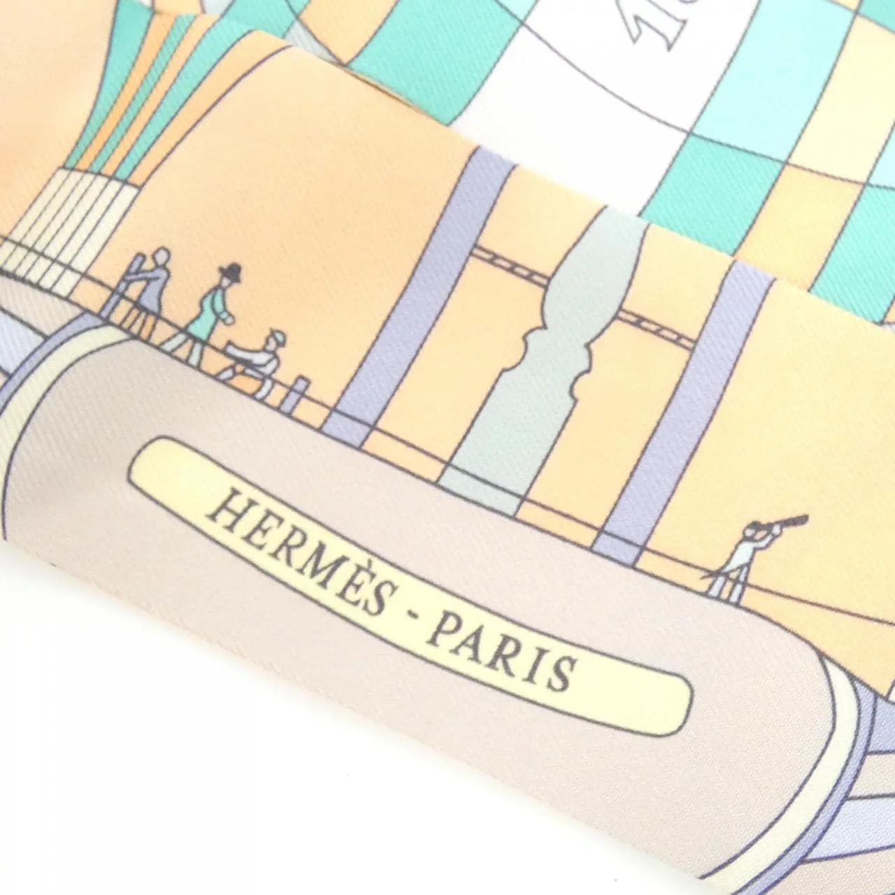 HERMES 061722S Scarf Black Rank A - Thumbnail 3