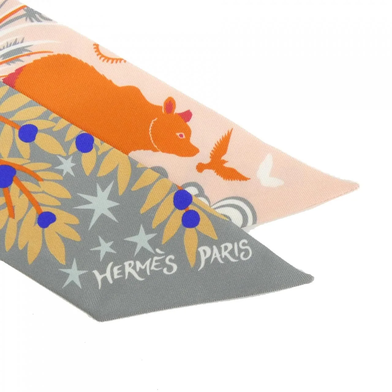 HERMES 063702S Scarf Black Rank A - Thumbnail 2