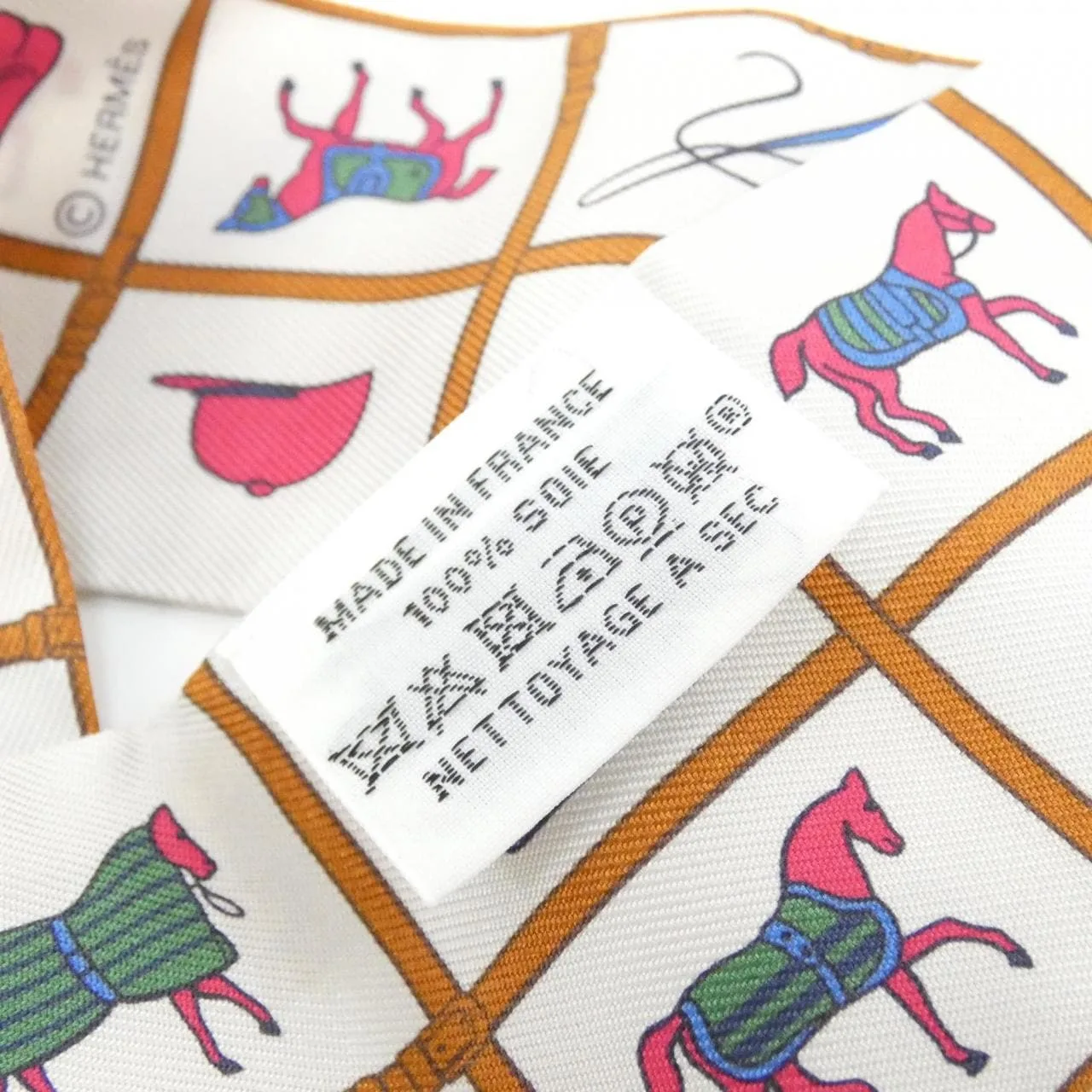 HERMES 061356S Scarf Black Rank A - Thumbnail 4