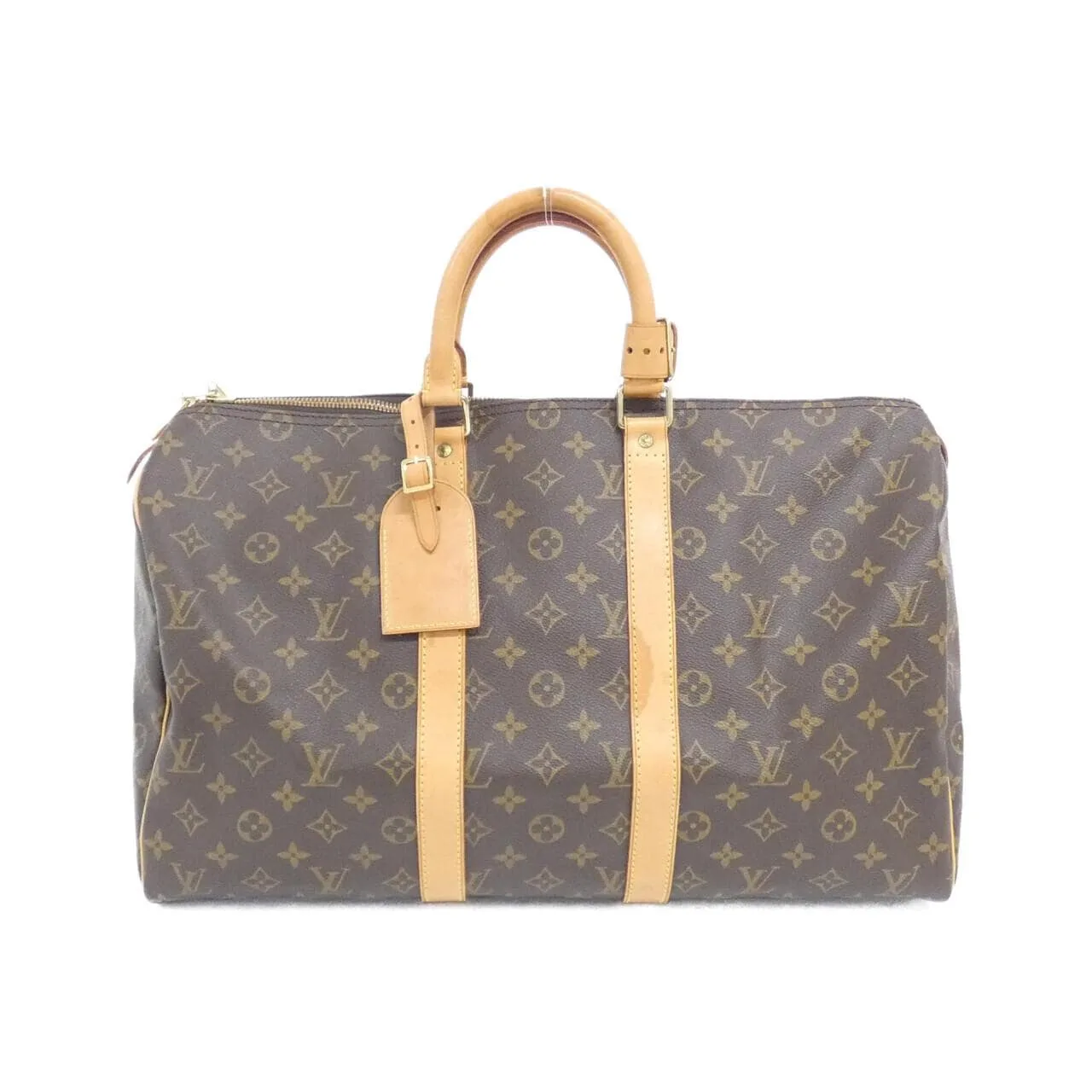 LOUIS VUITTON Keepall M41428 Boston Monogram Black